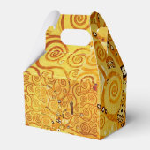 Gustav Klimt Tree of Life: Jugendstil-Symbolist Geschenkschachtel (Rückseite)