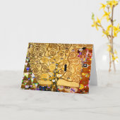 Gustav Klimt Tree of Life: Jugendstil-Symbolist Karte (Gelbe Blume)