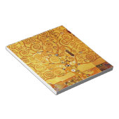 Gustav Klimt Tree of Life: Jugendstil-Symbolist Notizblock (angewinkelt)
