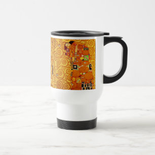Gustav Klimt Tree of Life: Jugendstil-Symbolist Reisebecher