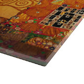 Gustav Klimt Tree of Life: Jugendstil-Symbolist Schneidebrett (Ecke)