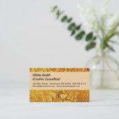 Gustav Klimt Tree of Life: Jugendstil-Symbolist Visitenkarte (Stehend Vorderseite)