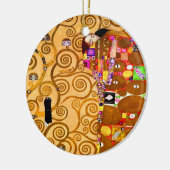 Gustav Klimt Tree of Life Keramik Ornament (Links)