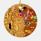 Gustav Klimt Tree of Life Keramik Ornament (Hinten)