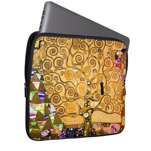 Gustav Klimt Tree of Life Laptopschutzhülle (Vorne Rechts)