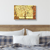 Gustav Klimt Tree of Life Leinwanddruck (Insitu (Schlafzimmer))