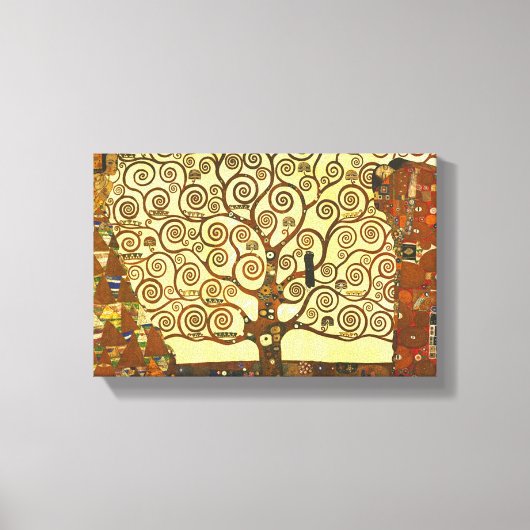 Gustav Klimt Tree of Life Leinwanddruck (Vorderseite)