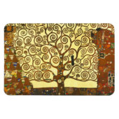 Gustav Klimt Tree of Life Magnet (Horizontal)
