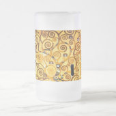 Gustav Klimt Tree of Life Mattglas Bierglas (Mittel)
