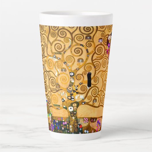Gustav Klimt Tree of Life Milchtasse (Vorderseite)