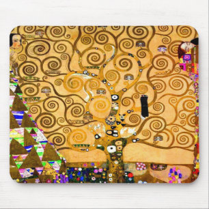 Gustav Klimt Tree of Life Mousepad