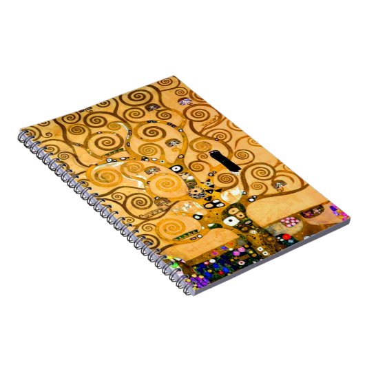Gustav Klimt Tree of Life Notizblock (Rechte Seite)