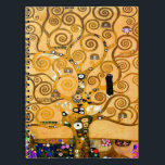 Gustav Klimt Tree of Life Notizblock<br><div class="desc">Notebook mit Gustav Klimts Wandgemälde The Tree of Life,  The Stoclet Frieze (1905-1911). Es besteht aus drei Mosaiken: Die Erwartung,  Ritter und die Embrace. Eine schöne Frau,  ein goldener Baum und zwei Liebhaber in einer Umarmung werden dargestellt. Ein wunderbares Geschenk für Jugendliche und österreichische Kunstliebhaber.</div>