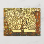 Gustav Klimt Tree of Life Postcard Postkarte<br><div class="desc">Gustav Klimt Tree of Life Postkarte. Ein symbolisches Gemälde aus der goldenen Phase von Gustav Klimt wurde 1909 fertig gestellt. Ein großartiges Geschenk für Jugendstil-,  Gustav Klimt- und symbolische Malerei.</div>