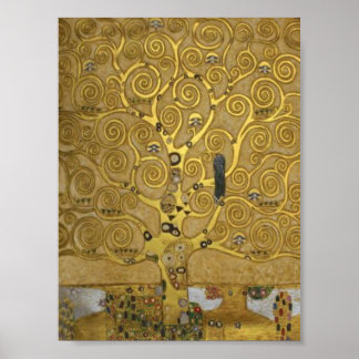 Gustav Klimt Tree of Life Poster