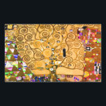 Gustav Klimt Tree of Life Rechteckiger Aufkleber<br><div class="desc">Stickers mit Gustav Klimts Wandgemälde Der Baum des Lebens,  Die Stilfriese (1905-1911). Es besteht aus drei Mosaiken: Die Erwartung,  Ritter und die Embrace. Eine schöne Frau,  ein goldener Baum und zwei Liebhaber in einer Umarmung werden dargestellt. Ein wunderbares Geschenk für Jugendliche und österreichische Kunstliebhaber.</div>