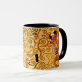 Gustav Klimt Tree of Life Tasse (VorderseiteRechts)