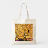 Gustav Klimt Tree of Life Tragetasche (Rückseite)