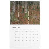 Gustav Klimt Trees Artwork Kalender (Feb 2026)