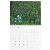 Gustav Klimt Trees Artwork Kalender (Mär 2027)