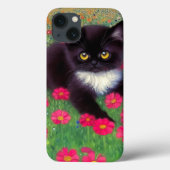 Gustav Klimt Tuxedo Cat Case-Mate iPhone Hülle (Rückseite)