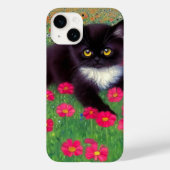 Gustav Klimt Tuxedo Cat Case-Mate iPhone Hülle (Rückseite)