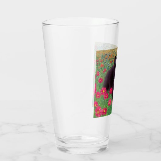 Gustav Klimt Tuxedo Cat Glas (Rechts)