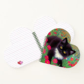 Gustav Klimt Tuxedo Cat Notizblock (Innenseite)