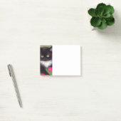 Gustav Klimt Tuxedo Cat Post-it Klebezettel (Büro)