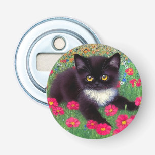 Gustav Klimt Tuxedo-Katze Flaschenöffner