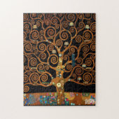 Gustav Klimt - Unter dem Baum des Lebens Puzzle (Vertikal)