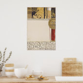 Gustav Klimt Vienna Secession Exhibition Art Print Poster (Küche)