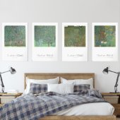Gustav Klimt Vintage Meisterwerke Bilderwand Sets (Schlafzimmer)