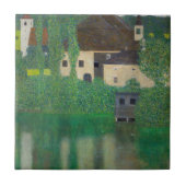 Gustav Klimt - Wasserburg Fliese (Vorderseite)