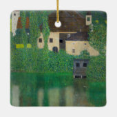 Gustav Klimt - Wasserburg Keramikornament (Rückseite)