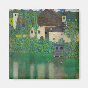 Gustav Klimt - Wasserburg Magnet