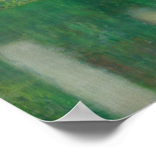 Gustav Klimt - Wasserburg Poster (Ecke)