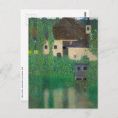 Gustav Klimt - Wasserburg Postkarte (Vorne/Hinten)