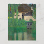 Gustav Klimt - Wasserburg Postkarte (Vorderseite)