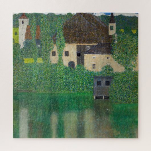 Gustav Klimt - Wasserburg Puzzle (Vertikal)