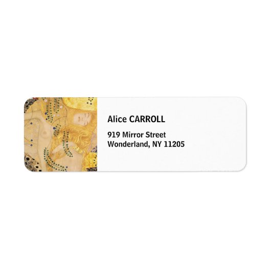 Gustav Klimt - Wasserläufe I (Vorne)