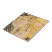 Gustav Klimt - Wasserläufe I Fliese (Seite)