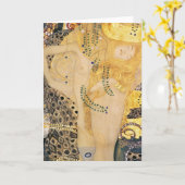Gustav Klimt - Wasserläufe I Karte (Gelbe Blume)