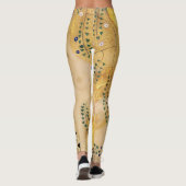 Gustav Klimt - Wasserläufe I Leggings (Rückseite)