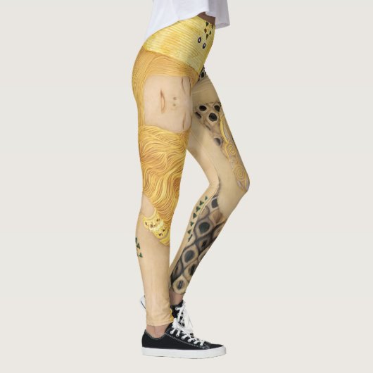 Gustav Klimt - Wasserläufe I Leggings (Rechts)