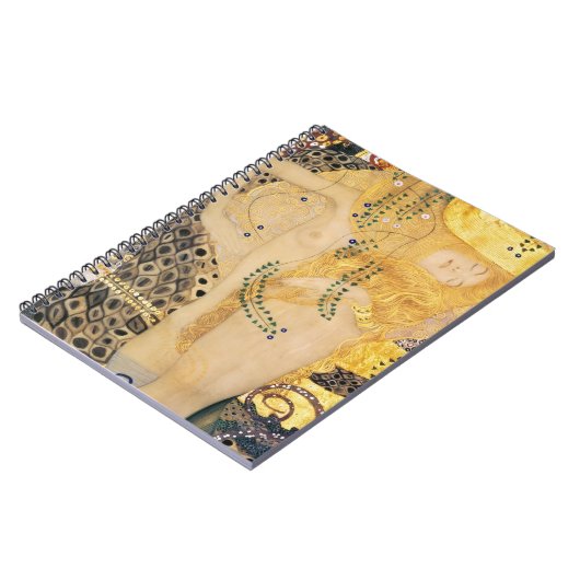 Gustav Klimt - Wasserläufe I Notizblock (Linke Seite)