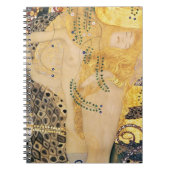 Gustav Klimt - Wasserläufe I Notizblock (Vorderseite)