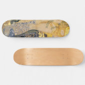 Gustav Klimt - Wasserläufe I Skateboard (Horizontal)