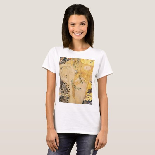 Gustav Klimt - Wasserläufe I T-Shirt (Vorne ganz)
