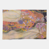 Gustav Klimt - Wasserläufe II Geschirrtuch (Horizontal)